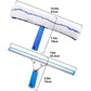 Window Cleaning Kit, Window Squeegee And Microfiber Cloth, Shower Squeegee With Rubber Lip, Window Cleaning Tool, 35Cm
