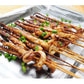 100 Pieces Wooden Skewers, 30Cm Bamboo Skewers Sticks, Skewers For Fruit, Cocktail, Bbq And Vegetables