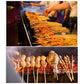 100 Pieces Wooden Skewers, 30Cm Bamboo Skewers Sticks, Skewers For Fruit, Cocktail, Bbq And Vegetables