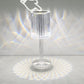 Crystal LED Table Lamp, Rechargeable Cordless Table Lamp, Touch Dimming LED Bedside Lamp For Living ROom Hotel Bedroom