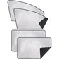 Car Sun Shade - Car Curtain For Baby/Kids/Pets/Adults Car, With Uv Protection, Privacy Protection, Silver