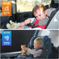 Car Sun Shade - Car Curtain For Baby/Kids/Pets/Adults Car, With Uv Protection, Privacy Protection, Silver