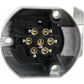 7 Pin Aluminum Alloy 7 Pin Electrical Trailer Socket Car Light Connectors For Boats, Caravans, Motorhomes Or Other