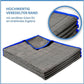 4X Professional Microfiber Glass Cloths 400Gsm - Streak-Free Cleaning Of Windows, Glasses - Extremely Absorbent,