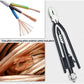 6 Inch Wire Twisting Pliers, Rivet Nut Pliers, High Carbon Steel Safety Wire Twister With Return Spring And Locking Jaws