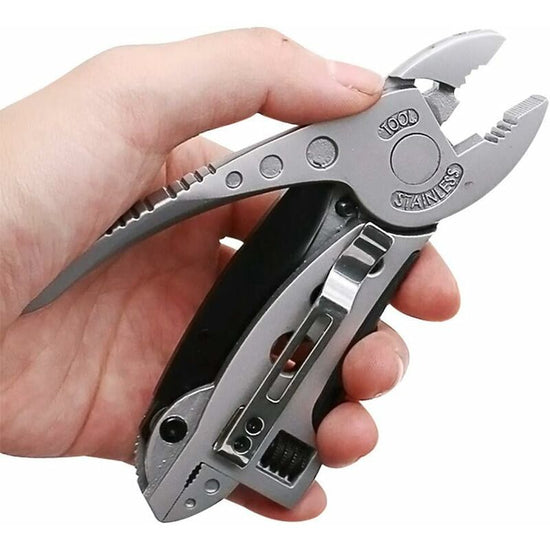 Multifunctional Adjustable Screwdriver Wrench Pliers Pocket Multitool Outdoor Camping