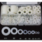 Nylon Washer Plastic Spacer M2.5 M3 M4 M5 M6 M8 M10 Flat Washer ROund 520 pcs