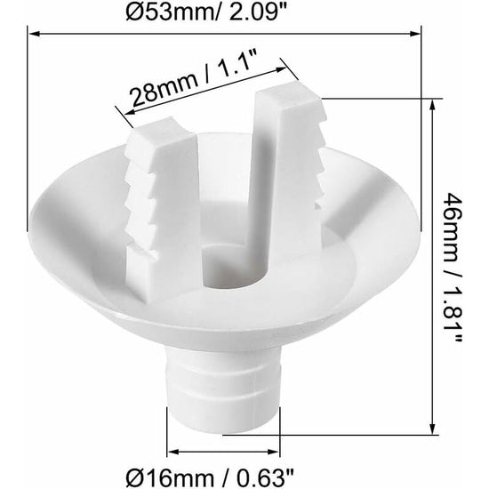 Air Conditioning Drainage Hose Connector Elbow Fitting For Mini-Split Units And Window Ac Unit Parts 28Mm 1 pcs