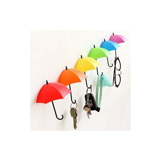 Pieces Self Adhesive Wall Key Holder Clothes Hook Rack Umbrella Stand Decorative Accessories Home Decor Accents Gift