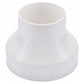 Duct Adapter, Exhaust Fan Duct Reducer Adapter For Ventilation Duct (200Mm To 150Mm)
