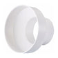 Duct Adapter, Exhaust Fan Duct Reducer Adapter For Ventilation Duct (200Mm To 150Mm)