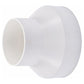 Duct Adapter, Exhaust Fan Duct Reducer Adapter For Ventilation Duct (200Mm To 150Mm)