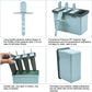 8 Cell Ice Cream Mold With Stick, Ice Lolly Molds, Reusable Popsicle Molds, Ice Pop Mold For Kids And Adults, Bpa Free,
