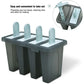 8 Cell Ice Cream Mold With Stick, Ice Lolly Molds, Reusable Popsicle Molds, Ice Pop Mold For Kids And Adults, Bpa Free,