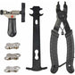 9 In 1 Bicycle Repair Tool, Bike Chain Tool Professional Bike Chain Repair Tool Kit Bicycle Link Pliers