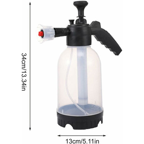 Pressure Sprayer, 2L Portable Lawn Foamer - Rich Foam Spray Tool For Home, Lawn, Garden, Car Detailing