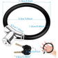 Bicycle Lock Zinc Alloy Bike Lock Universal Portable High Security Bicycle Lock Anti-Theft Bike Cable Mount Mtb Scooter