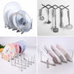 2 pcs Stainless Steel Lid Rack, Kitchen Utensil Organizer, Adjustable Design Lid Holder For Storing Pots, Glass Lids,