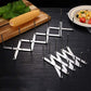 2 pcs Stainless Steel Lid Rack, Kitchen Utensil Organizer, Adjustable Design Lid Holder For Storing Pots, Glass Lids,
