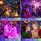 LED Party Lamp,Automatic ROtating 3W Multi-Color LED Light Bulb, Disco Light Effect, Suitable For All Lamps With E27