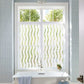 Privacy Window Film Frosted Self-Adhesive Window Sticker No Glue Static Cling Glass Film Opaque Uv Protection Wave