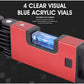 Foldable Level, 5-Section Multi-Angle Magnetic Level Tool With 4 Leveling Bubbles 45° 90° 180° Multifunction