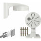 Security Camera Junction Box Bracket,Cable Management Enclosure Compatible With Metal Dome Cameras,Strong Powder