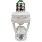 Pir Motion Sensor Light Bulbs With E27 Base For Indoor Use With Time And Light Setting