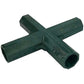 4 pcs 4 Way Garden Frame Corner Connector Pipe Connector Corner Connector For Greenhouse Furniture Frame Inner 16Mm