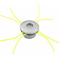Universal Aluminum Brush Cutter Head Replacement Brush Cutter Heads String Set Lawn Trimmer Attachment Power Tools