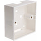 86X86Mm Pvc Wall Mount Junction Box For Switch Socket Base.