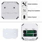 Carbon Monoxide Detector, Ul 2034 Compliant Co Gas Monitor Alarm Detector, Co Sensor With LED Digital Display For Home,