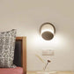 Indoor Wall Lights White LED Wall Lamp 5W Modern Wall Light Warm White Creative 2 In 1 Iron Wall Sconce LED Lamp (White)