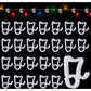 100 pcs Gutter Hooks, Outdoor String Lights Clips, Gutter Garland Hooks, Gutter Hooks For Christmas Decorations For