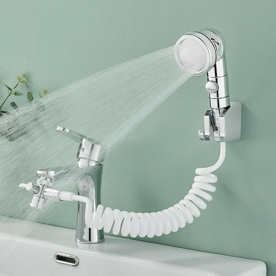 Hand Shower Kit For Sink, Handheld Bathroom Faucet With 3 Spray Modes For Hair Washing, Bathroom, Laundry ROom, Utility