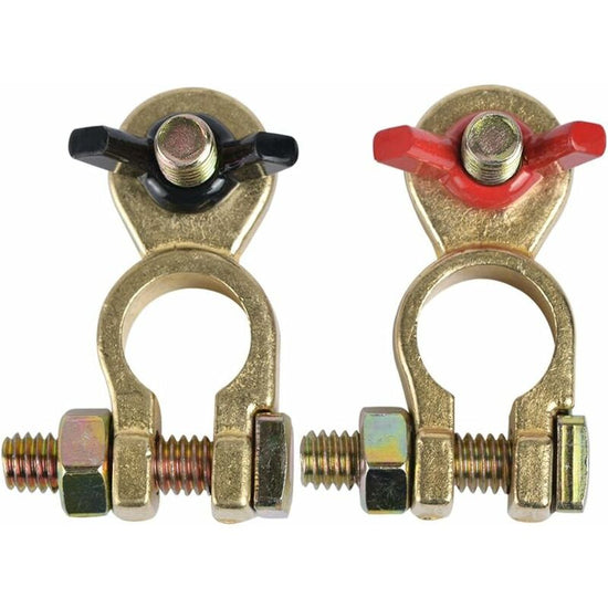 12V/24V Battery Terminal Battery Terminals Battery Connectors With Wing Nut(1 Pair)