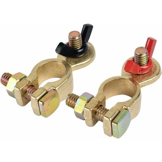 12V/24V Battery Terminal Battery Terminals Battery Connectors With Wing Nut(1 Pair)
