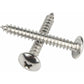 M4 X 25Mm 40 pcs ROund Head Wood Screws 304 Stainless Steel Cross Recessed Mushroom Head Self Tapping Screws Fasteners