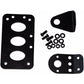 License Plate Bracket Easy Fix Mounting Kit Motorcycle Part For Harley