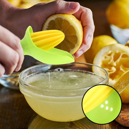 Citrus Juicer With Seed Filter, Ergonomic Mini Lemon Squeezer Tools For Lemon Orange Fruits