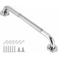 Bathroom Grab Bar, Sus 304 Stainless Steel Bathtub Handle With Non-Slip Grip, Toilet Grab Bar For