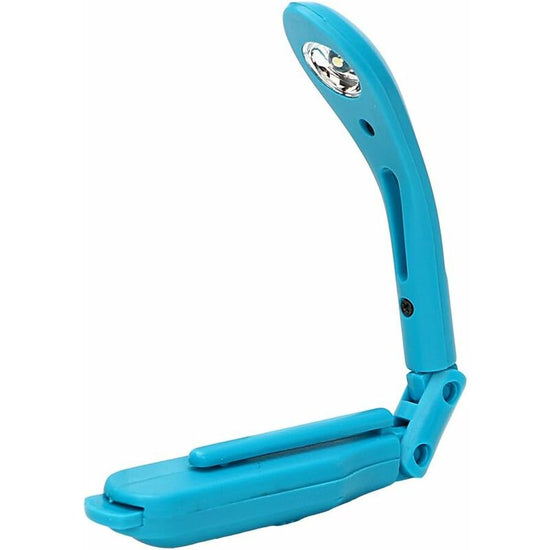 Adjustable Foldable Battery Powered Reading Light (Blue)