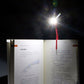Adjustable Foldable Battery Powered Reading Light (Blue)