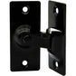 90 Degree Right Angle Stainless Steel Door Lock, Used For Wooden Fences, Doors And Windows, Sliding Doors (Black)