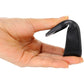 Door Wedge, 4 Pack Rubber Door Stopper Upgrade Door Stop, 100% Silicone, Non-Toxic, No Odor, Black