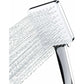 Shower Head, Large Square Shower Head With One-Hand Control, High Pressure Shower Head With 6 Shower Modes, Chrome