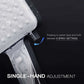 Shower Head, Large Square Shower Head With One-Hand Control, High Pressure Shower Head With 6 Shower Modes, Chrome