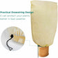 2 Pieces Plant Winter Protection Bags Winter Protection For Potted Plants, Beige, Solid, 100 X 80 Cm