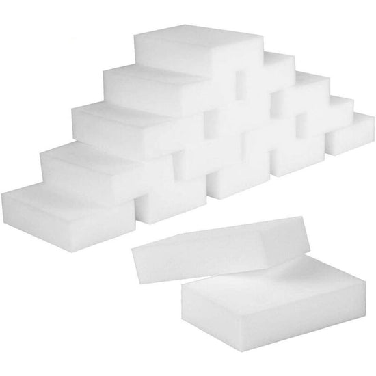 Magic Sponges, 50 pcs Melamine Cleaning Sponge - Magic Eraser For Bathroom, Pool, Kitchen, Floor, Wall - White 10X7X3Cm