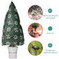 2 Piece Plant Winter Protection Bag Winter Protection For Potted Plants, Beige, Solid, 110X80 Cm